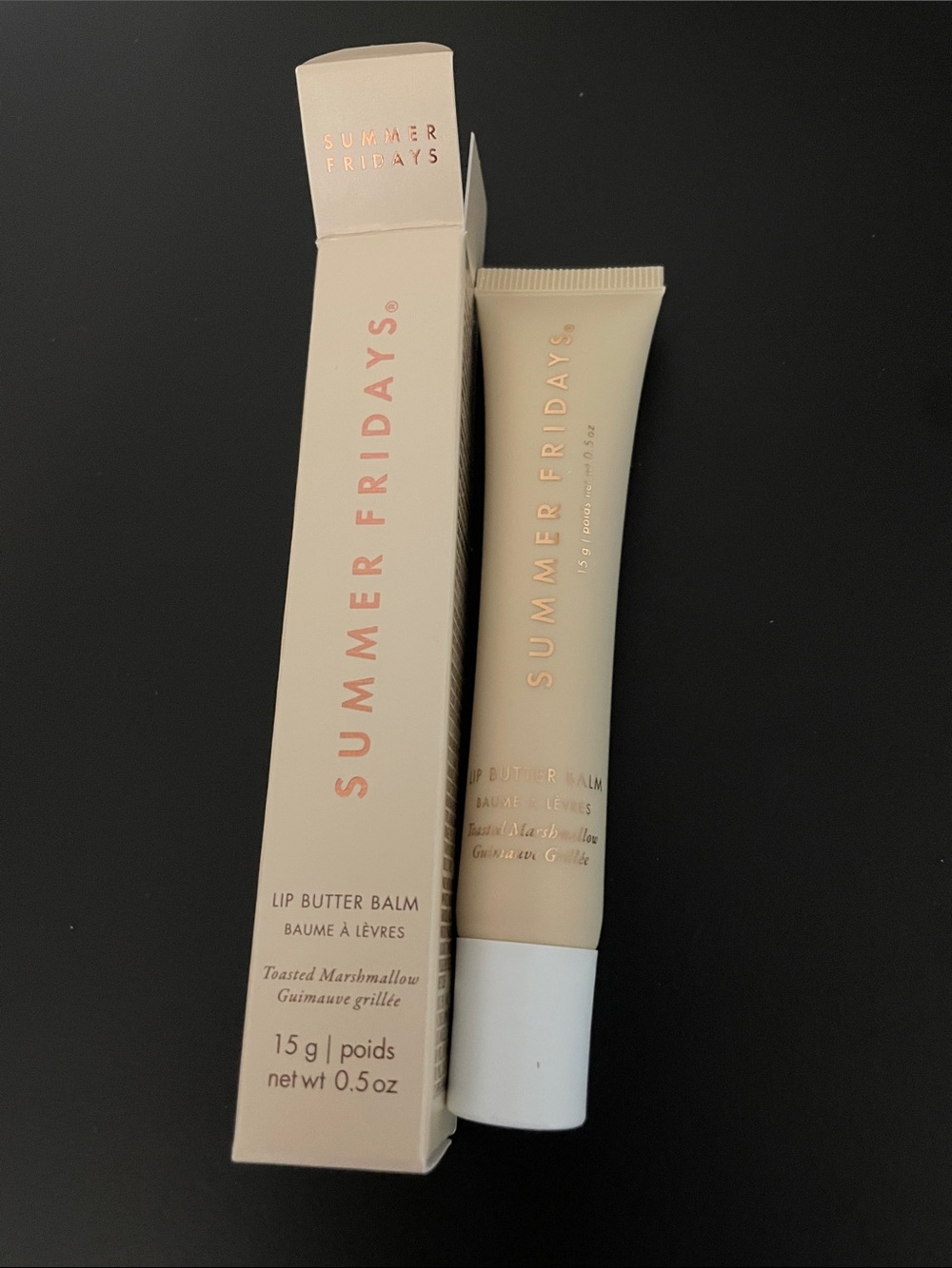 Summer Fridays Lip Butter Balm — Toasted Marshmallow